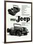 Willys 1955 Jeep-null-Framed Premium Giclee Print