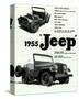 Willys 1955 Jeep-null-Stretched Canvas
