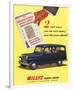 Willys 2 Ways You Can Save-null-Framed Premium Giclee Print