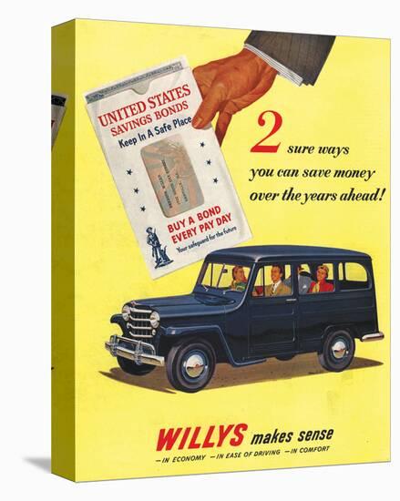 Willys 2 Ways You Can Save-null-Stretched Canvas