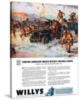 Willys - Fighting Americans…-null-Stretched Canvas