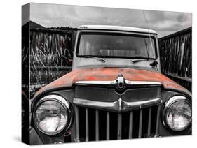 Willys front Rust-Heidi Bannon-Stretched Canvas