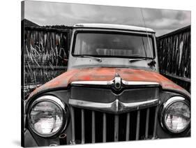 Willys front Rust-Heidi Bannon-Stretched Canvas