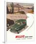 Willys - Goes a Long Long Way-null-Framed Premium Giclee Print