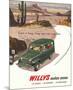 Willys - Goes a Long Long Way-null-Mounted Premium Giclee Print