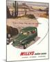 Willys - Goes a Long Long Way-null-Mounted Art Print