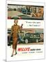 Willys - It Was a Tiny Space…-null-Mounted Premium Giclee Print