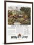 Willys Jeep - Born for War-null-Framed Premium Giclee Print