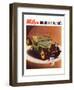 Willys Jeep Cars and Trucks-null-Framed Premium Giclee Print