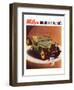 Willys Jeep Cars and Trucks-null-Framed Art Print