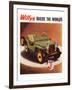 Willys Jeep Cars and Trucks-null-Framed Art Print