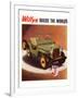 Willys Jeep Cars and Trucks-null-Framed Art Print