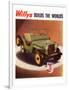 Willys Jeep Cars and Trucks-null-Framed Art Print