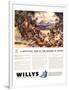 Willys-Jeeps Motorcars &Trucks-null-Framed Premium Giclee Print