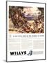 Willys-Jeeps Motorcars &Trucks-null-Mounted Art Print