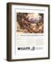 Willys-Jeeps Motorcars &Trucks-null-Framed Art Print