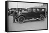 Willys-Knight car at the Southport Rally, 1928-Bill Brunell-Framed Stretched Canvas