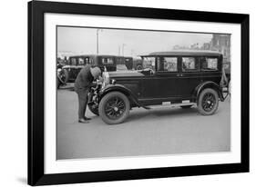 Willys-Knight car at the Southport Rally, 1928-Bill Brunell-Framed Photographic Print