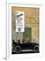 Willys Overland Car Advertisement, 1917-Wilton Williams-Framed Premium Giclee Print