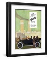 Willys Overland Car Advertisement, 1917-Wilton Williams-Framed Art Print