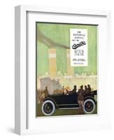 Willys Overland Car Advertisement, 1917-Wilton Williams-Framed Art Print