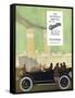 Willys Overland Car Advertisement, 1917-Wilton Williams-Framed Stretched Canvas