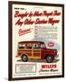 Willys Station Wagon Since1946-null-Framed Premium Giclee Print