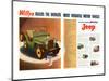 Willys- World's Most Versatile-null-Mounted Art Print