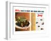 Willys- World's Most Versatile-null-Framed Art Print