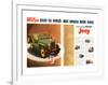 Willys- World's Most Versatile-null-Framed Art Print