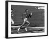 Wilma Rudolph, Across the Finish Line to Win One of Her 3 Gold Medals at the 1960 Summer Olympics-Mark Kauffman-Framed Premium Photographic Print