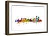 Wilmington Delaware Skyline-Michael Tompsett-Framed Art Print