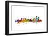 Wilmington Delaware Skyline-Michael Tompsett-Framed Premium Giclee Print