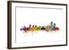 Wilmington Delaware Skyline-Michael Tompsett-Framed Art Print