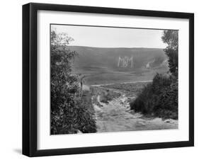 Wilmington Long Man-J. Chettlburgh-Framed Photographic Print