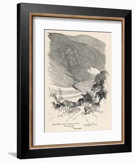 Wilmington Long Man-null-Framed Art Print