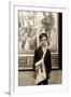 Wilmington Newsboy, Lewis Hine, 1910-Science Source-Framed Giclee Print