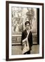 Wilmington Newsboy, Lewis Hine, 1910-Science Source-Framed Giclee Print