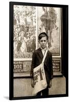 Wilmington Newsboy, Lewis Hine, 1910-Science Source-Framed Giclee Print