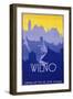 Wilno Poster-Stefan Norblin-Framed Giclee Print