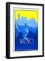 Wilno (Vilnius)-Stefan Norblin-Framed Art Print