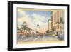 Wilshire Boulevard, Los Angeles, California-null-Framed Art Print