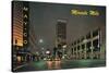 Wilshire Boulevard, Miracle Mile-null-Stretched Canvas