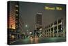 Wilshire Boulevard, Miracle Mile-null-Stretched Canvas