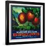 Wilshire's Oak Glen Apple Crate Label - Yucaipa, CA-Lantern Press-Framed Art Print