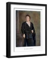 Wilson Barrett, English Actor, Manager, and Playwright, 1901-W&d Downey-Framed Giclee Print