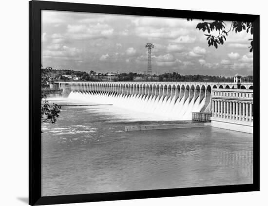 Wilson Dam in Alabama-null-Framed Photographic Print