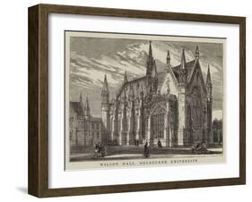 Wilson Hall, Melbourne University-null-Framed Giclee Print