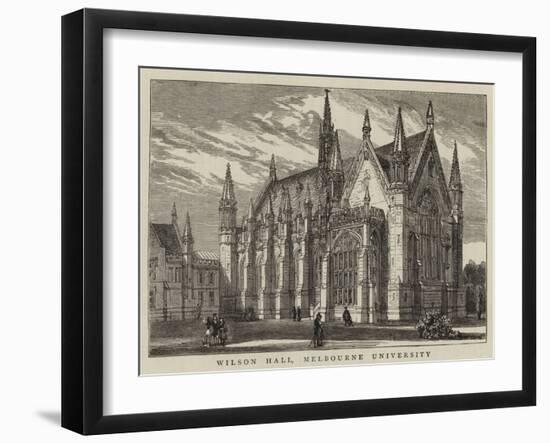 Wilson Hall, Melbourne University-null-Framed Giclee Print