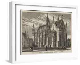 Wilson Hall, Melbourne University-null-Framed Giclee Print
